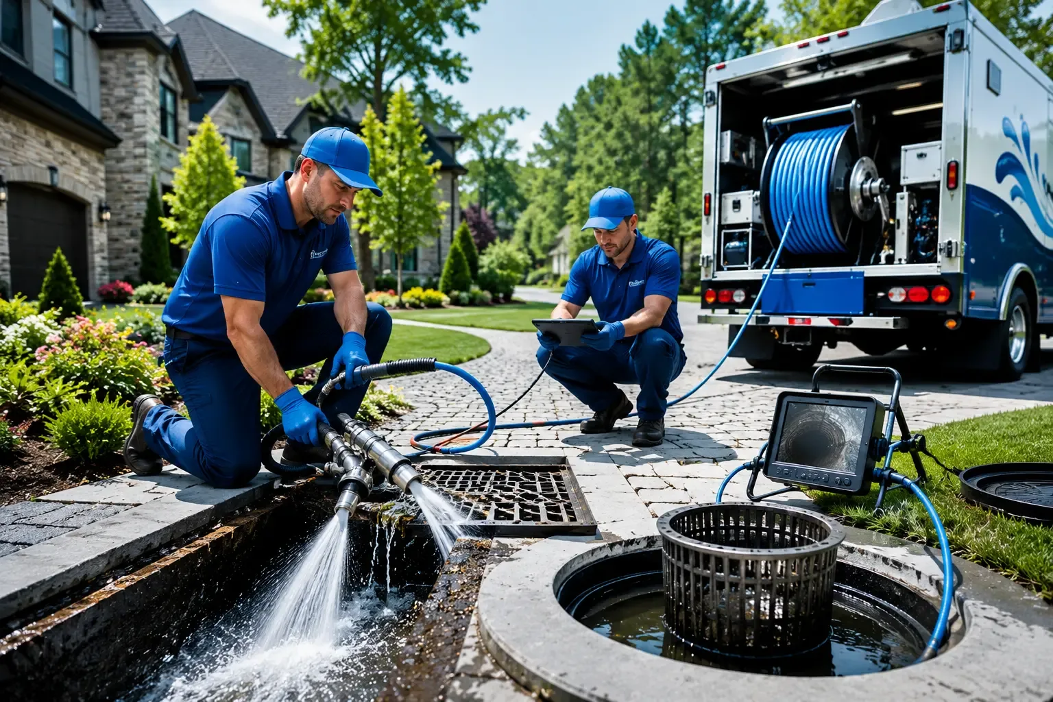 Local outdoor drain cleaning professionals in Harrisville, OH